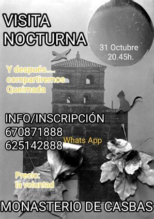 Visita nocturna monasterio CasbasPequeño