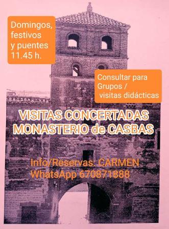 Imagen Visitas Concertadas Monasterio de Casbas