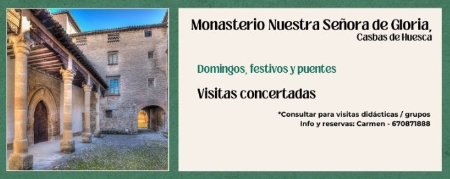 Imagen Visitas Concertadas Monasterio Nuestras Señora de Gloria, Casbas de Huesca